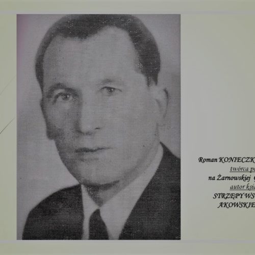 Roman KONIECZKOWSKI z GODOWEJ (1912-1998)  Dowódca placówki AK Nr 88b „Śliwa”. Autor: Jerzy Moskal